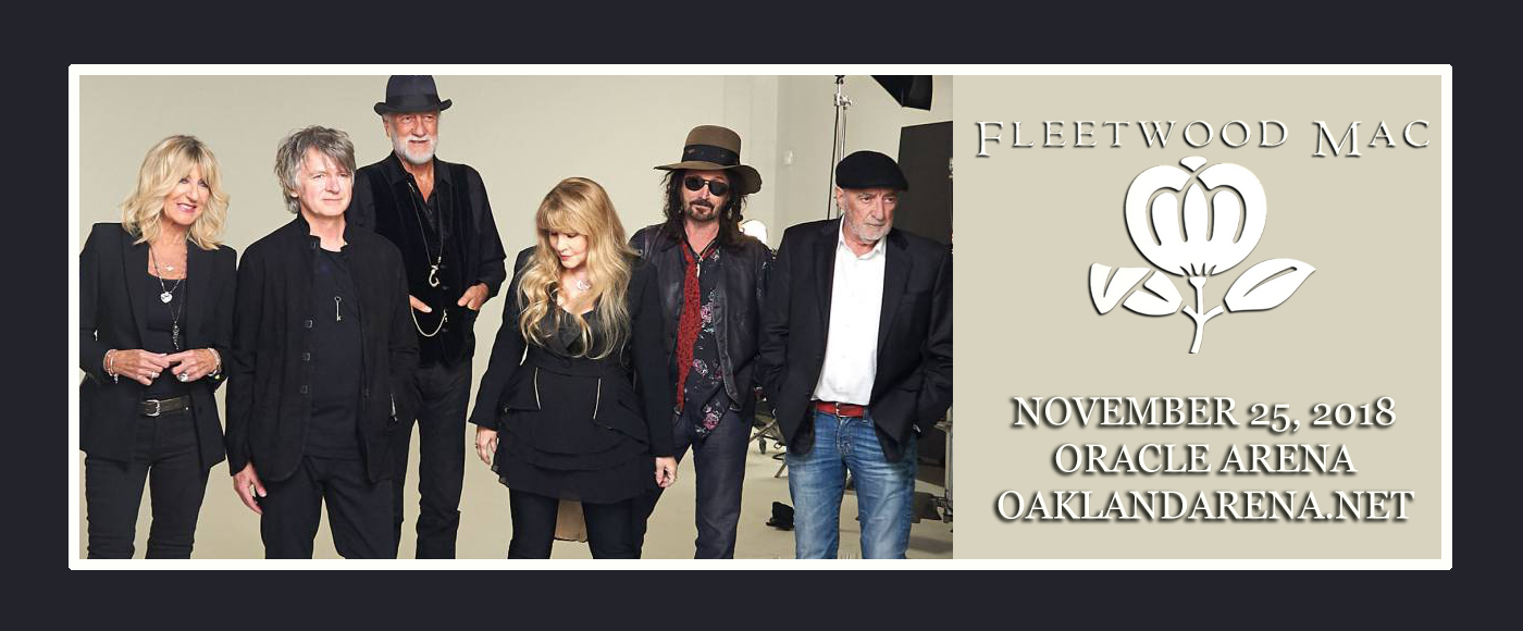 Fleetwood Mac Tickets 25th November Oakland Arena in Oakland