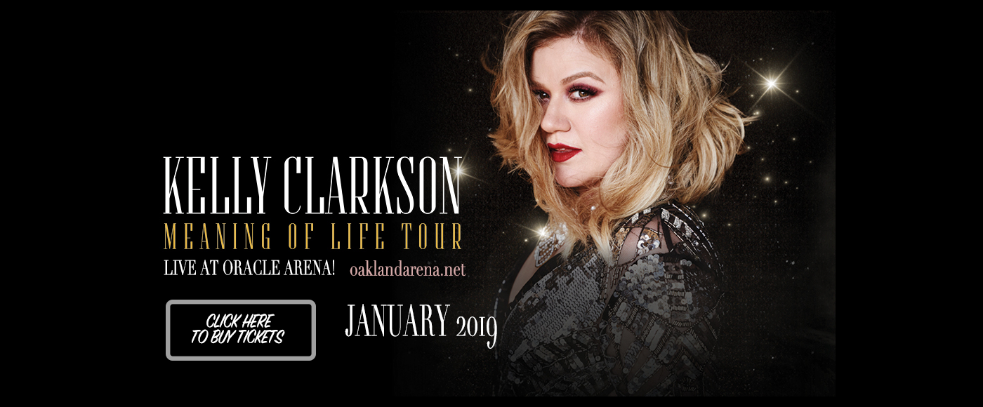Kelly Clarkson Tickets 24th January Oakland Arena in Oakland